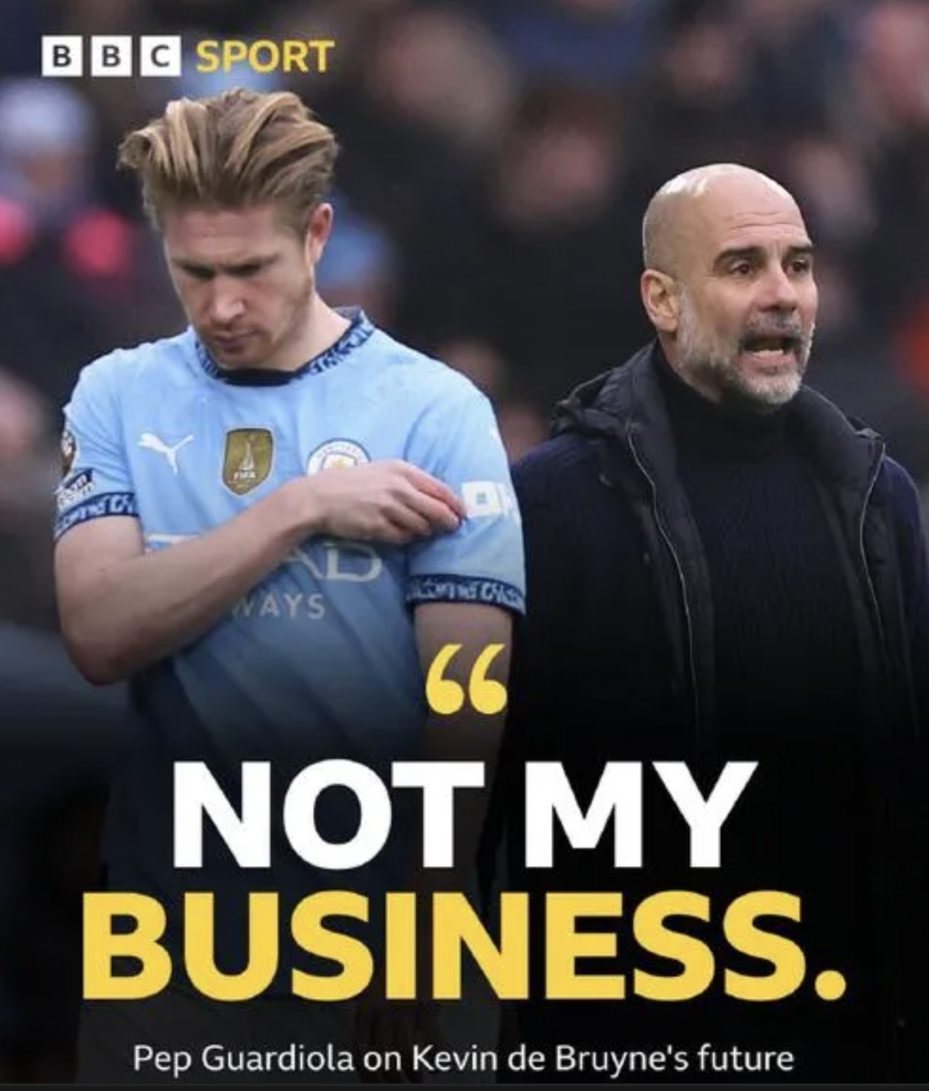 德布劳内,离开曼城!